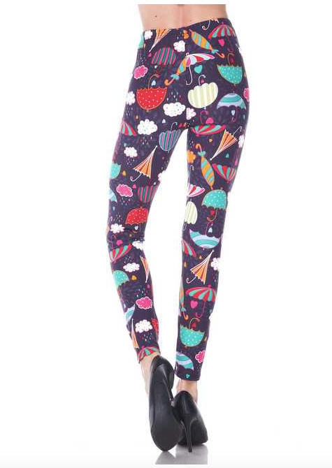 Vintage Umbrella Leggings