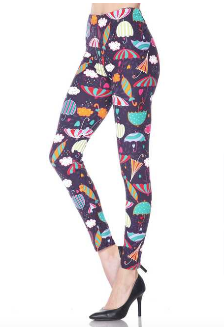 Vintage Umbrella Leggings