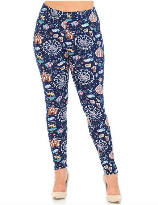 Vintage Carnival Buttery Soft Leggings