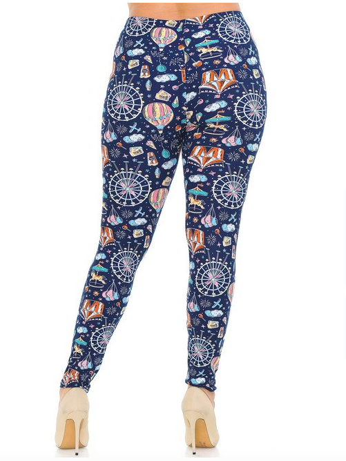Vintage Carnival Buttery Soft Leggings