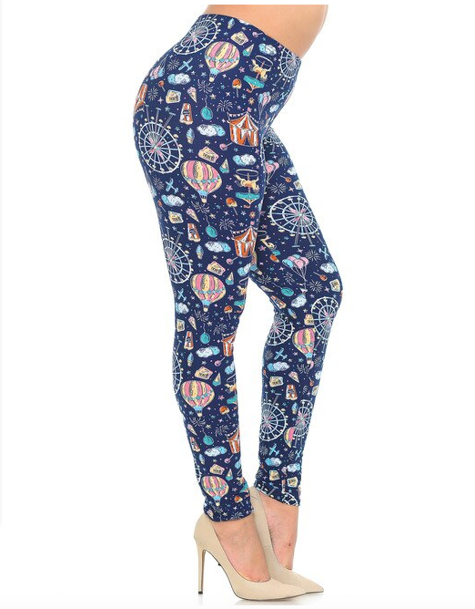 Vintage Carnival Buttery Soft Leggings