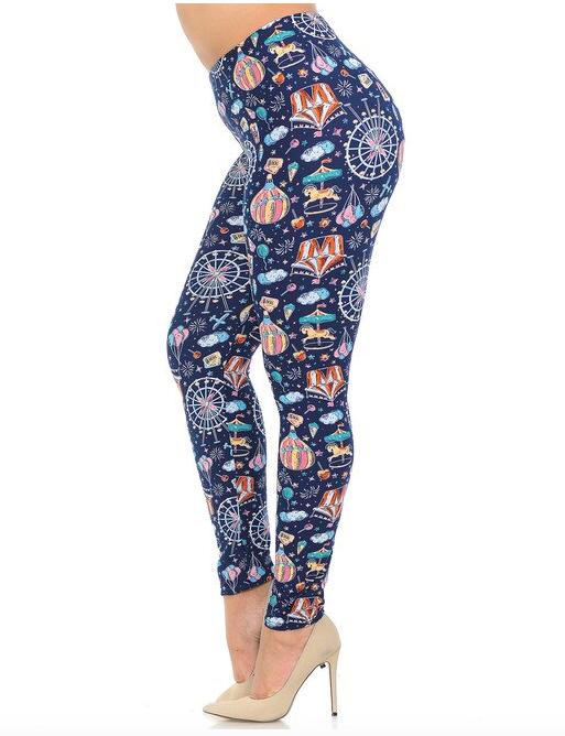 Vintage Carnival Buttery Soft Leggings