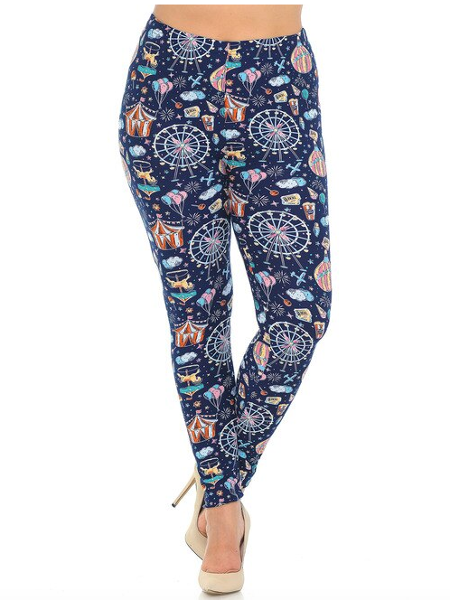 Vintage Carnival Buttery Soft Leggings
