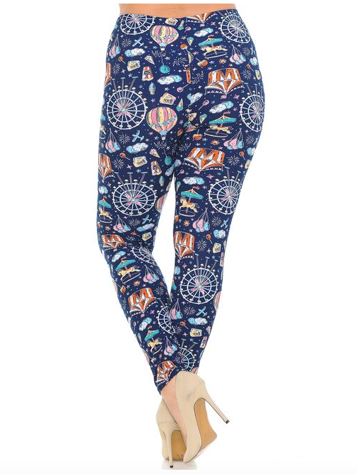 Vintage Carnival Buttery Soft Leggings