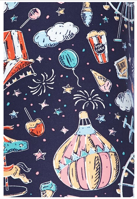 Vintage Carnival Buttery Soft Leggings