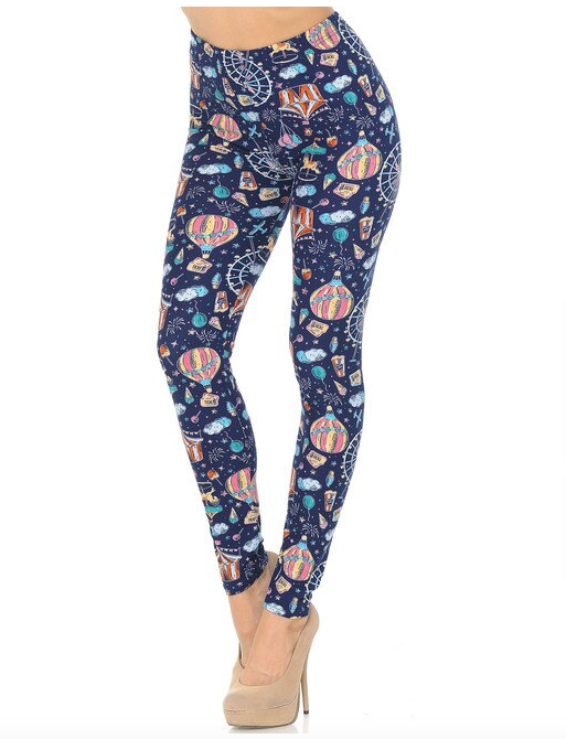 Vintage Carnival Buttery Soft Leggings