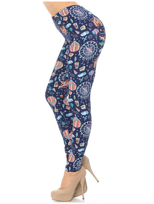 Vintage Carnival Buttery Soft Leggings
