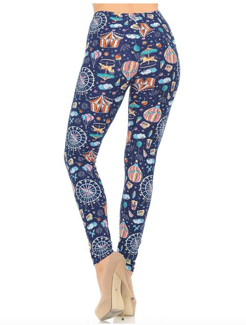 Vintage Carnival Buttery Soft Leggings