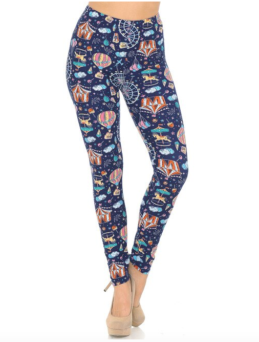 Vintage Carnival Buttery Soft Leggings