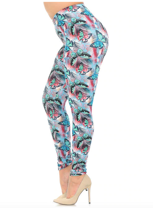 Pastel Butterflies Leggings