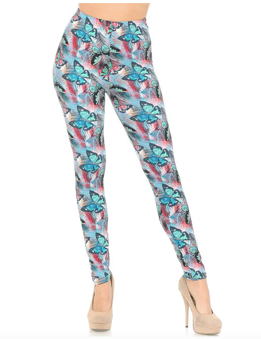 Pastel Butterflies Leggings