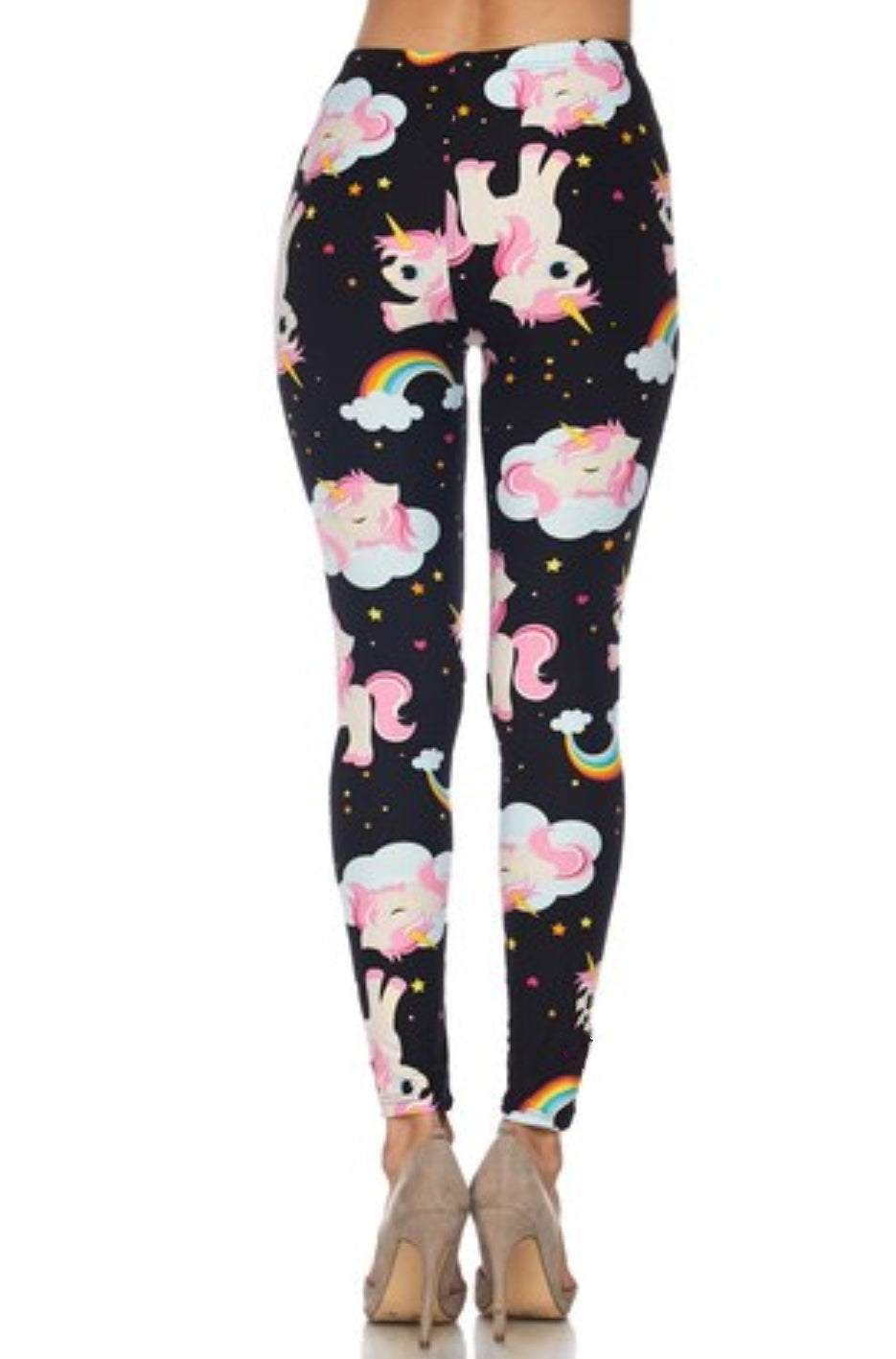 Cute Baby Unicorn Buttery Soft Brushed Leggings