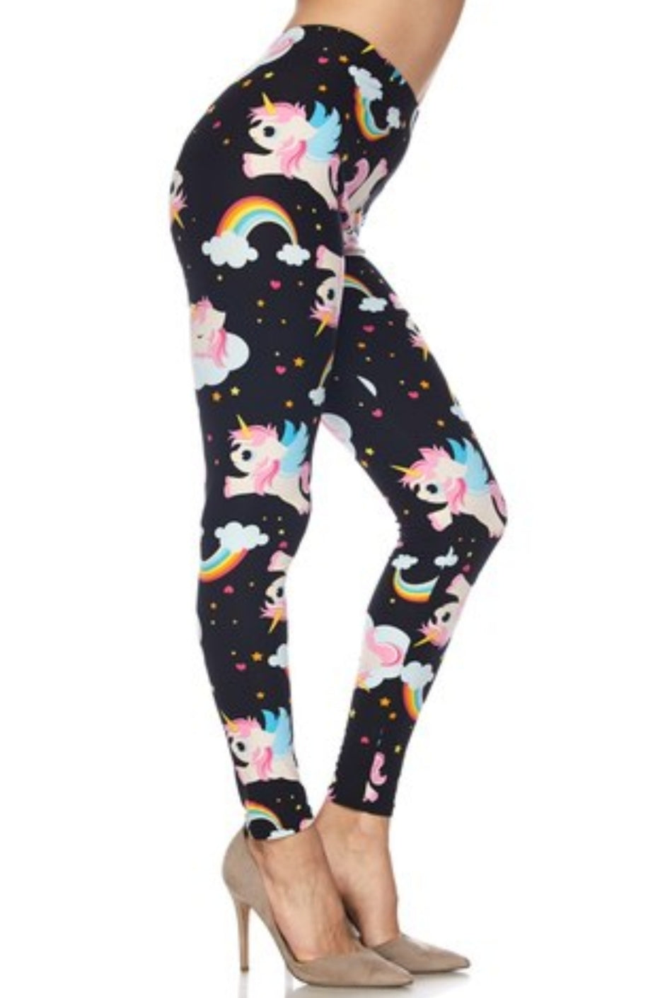 Cute Baby Unicorn Buttery Soft Brushed Leggings