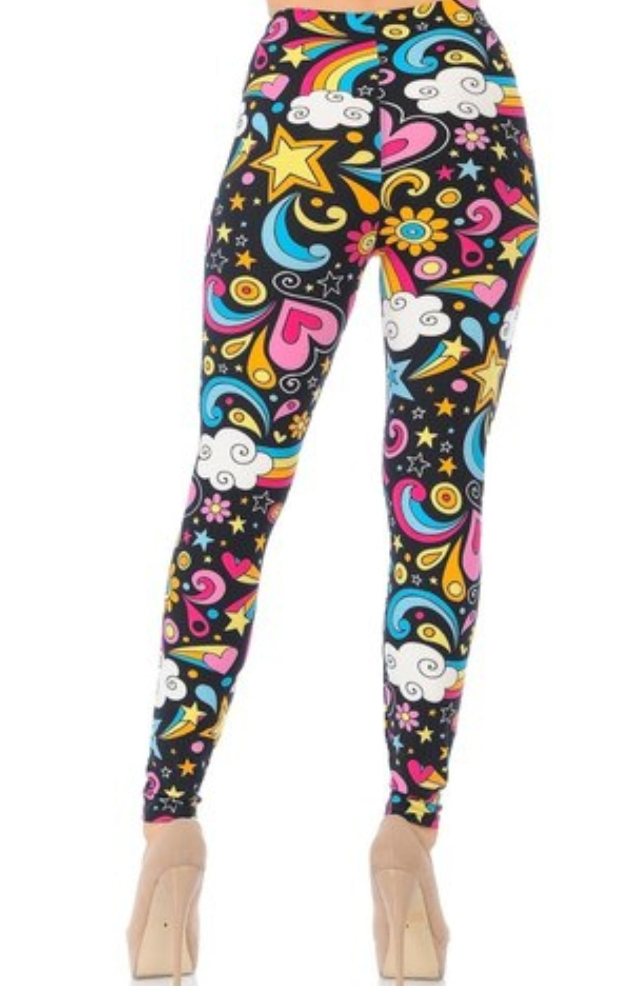 Groovy Hip Retro Buttery Soft Leggings