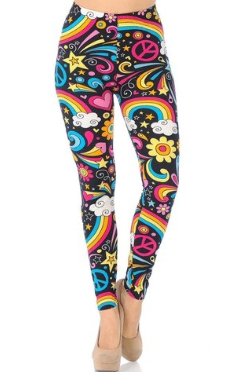 Groovy Hip Retro Buttery Soft Leggings