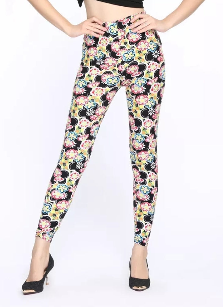 Groovy Floral Super Soft Leggings