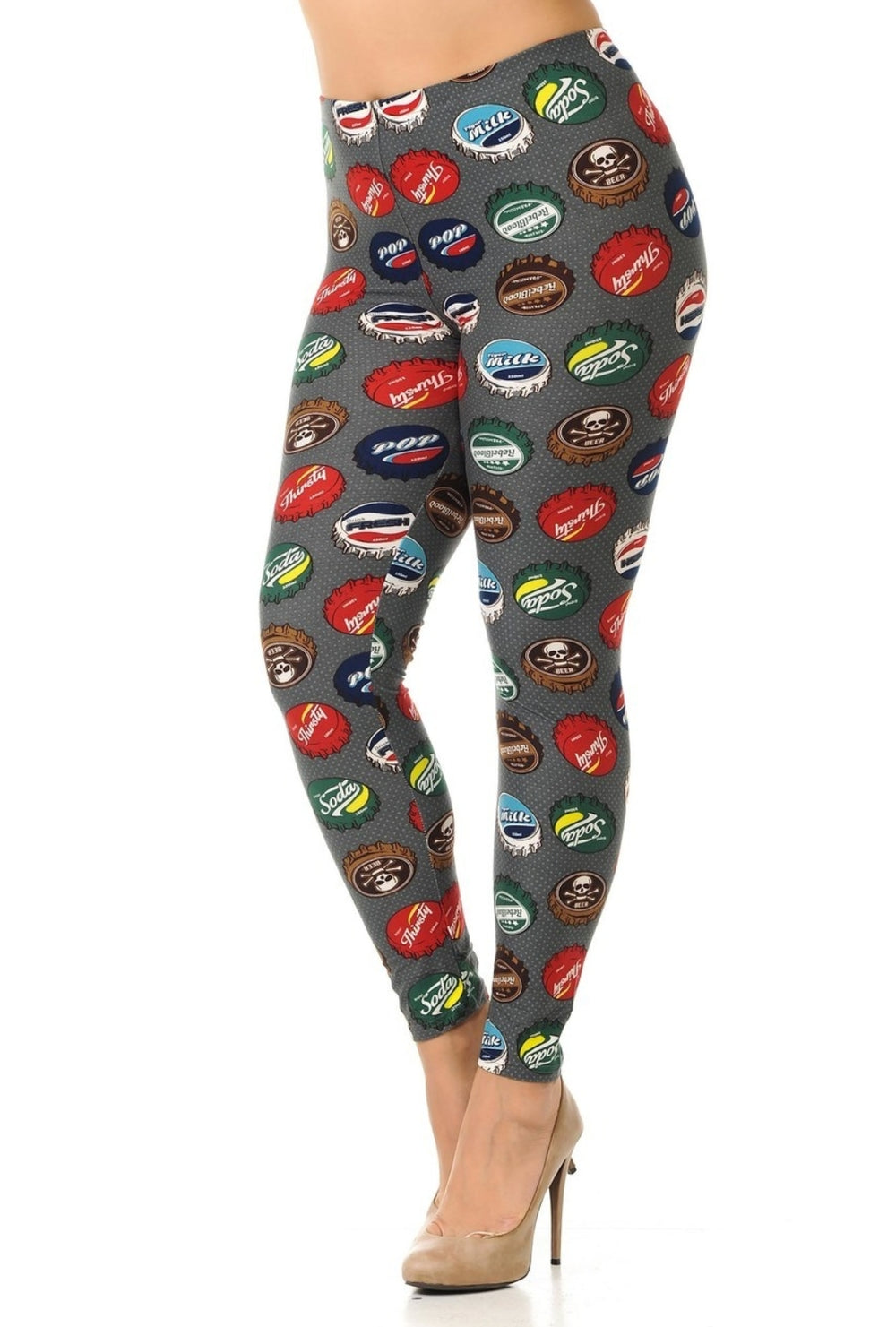 Cool Bottlecap Buttery Soft Brushed Leggings