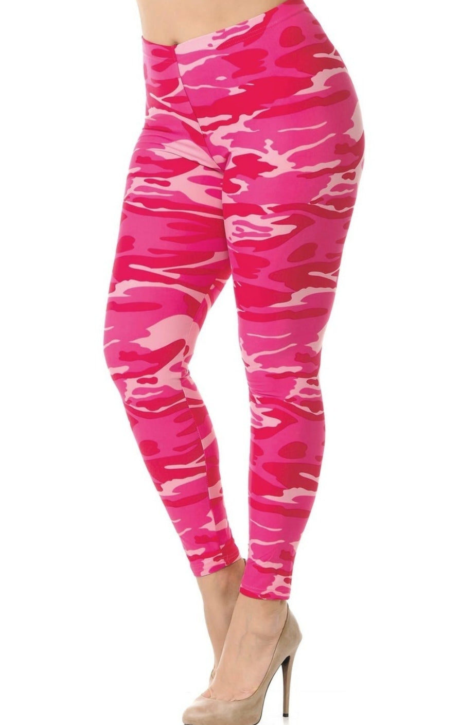 Camouflage Buttery Soft Brushed Leggings