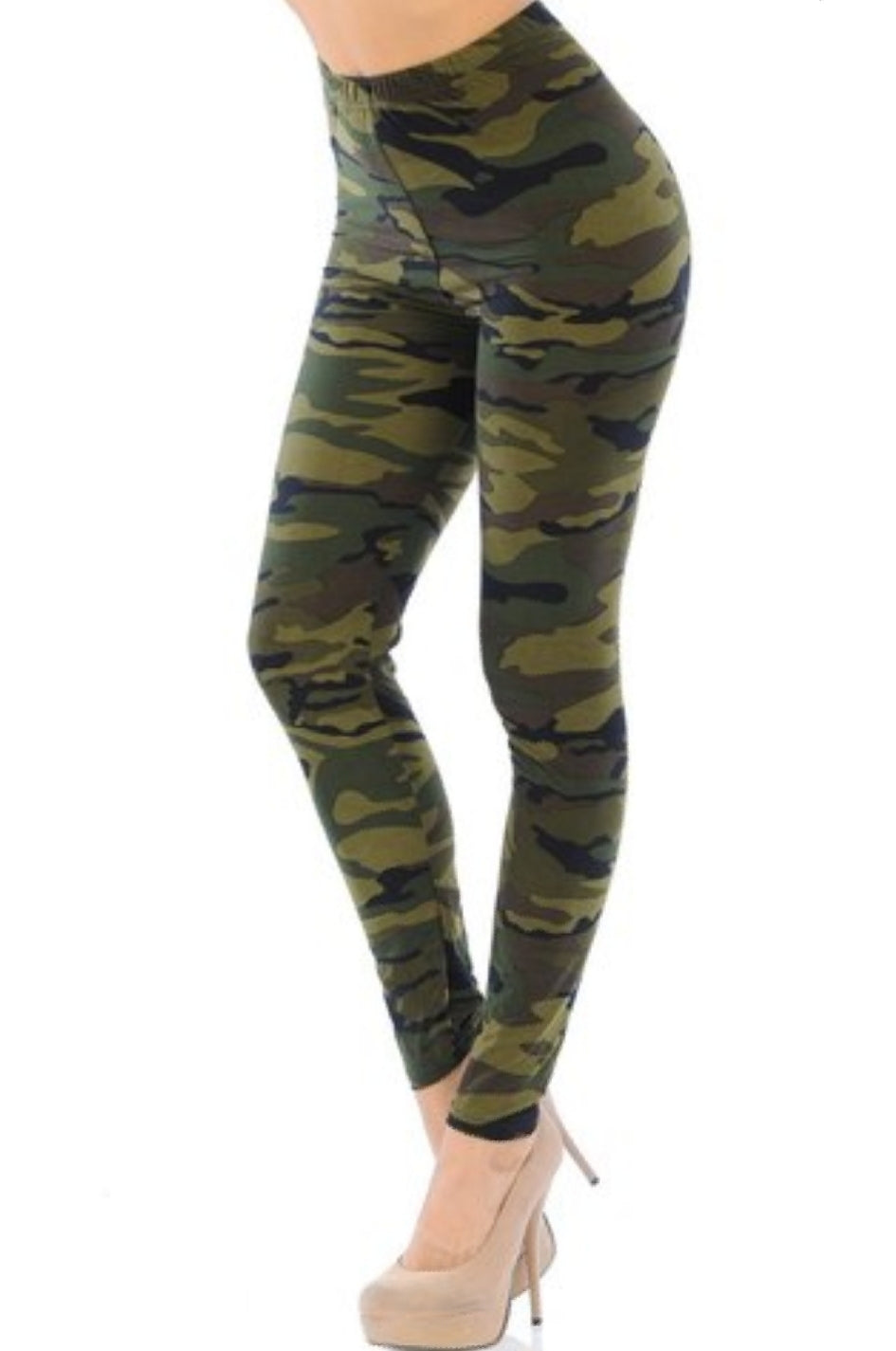 Camouflage Buttery Soft Brushed Leggings