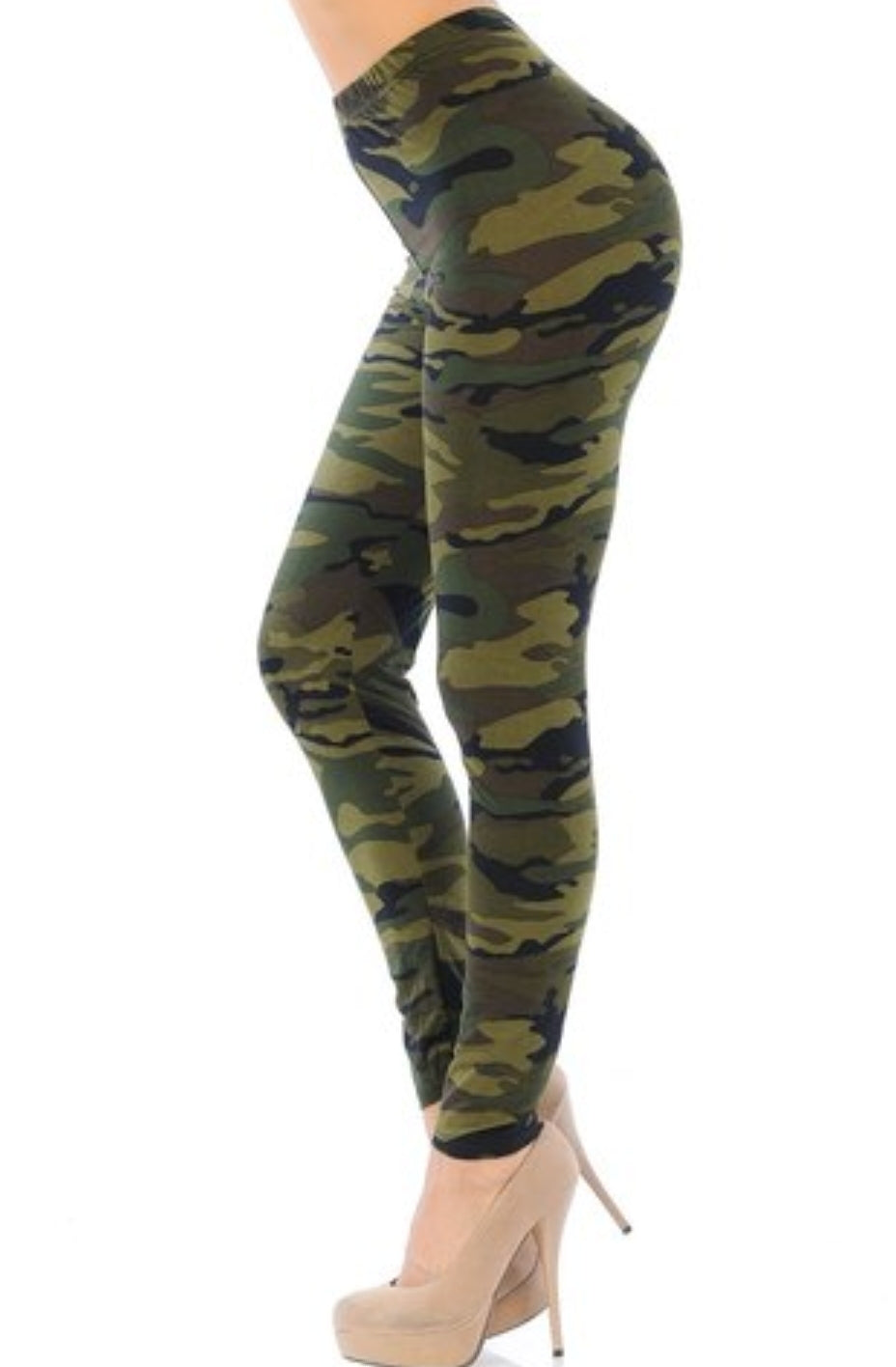 Camouflage Buttery Soft Brushed Leggings