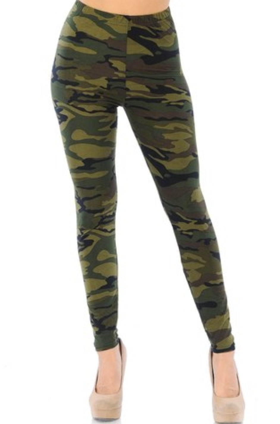 Camouflage Buttery Soft Brushed Leggings