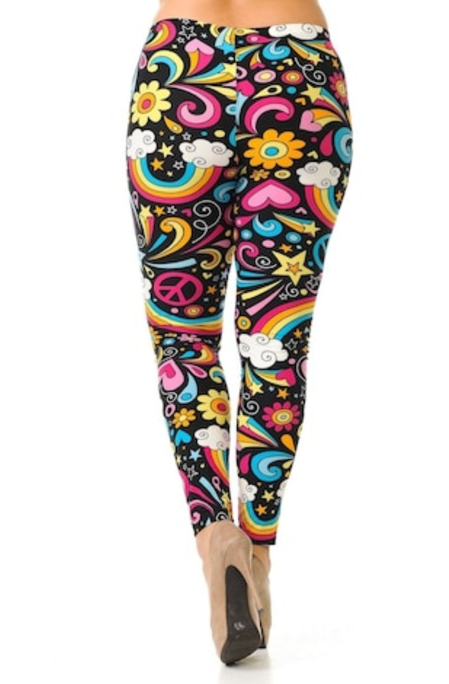 Groovy Hip Retro Buttery Soft Leggings