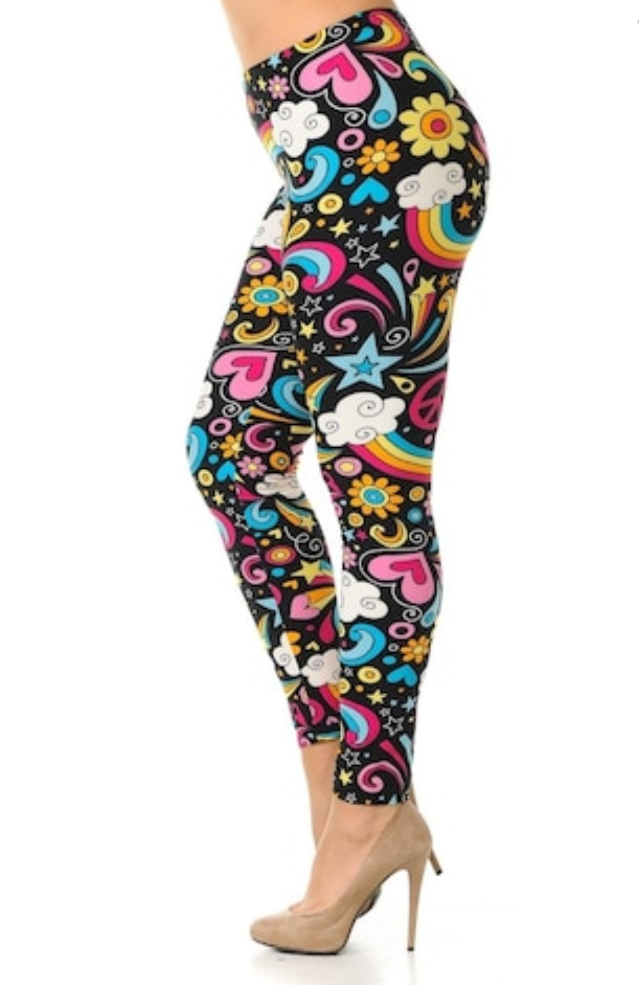 Groovy Hip Retro Buttery Soft Leggings