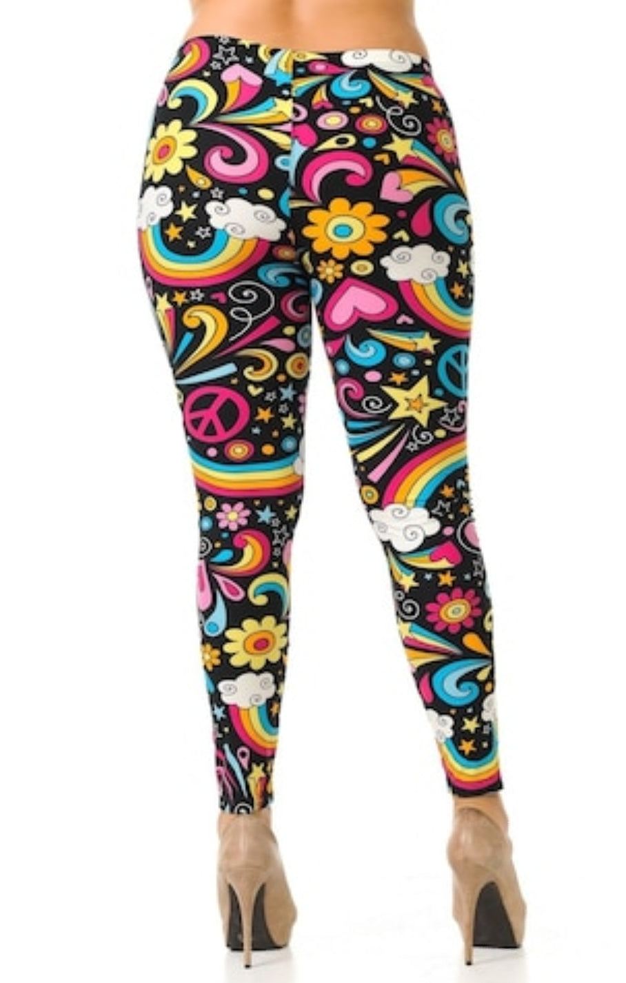 Groovy Hip Retro Buttery Soft Leggings