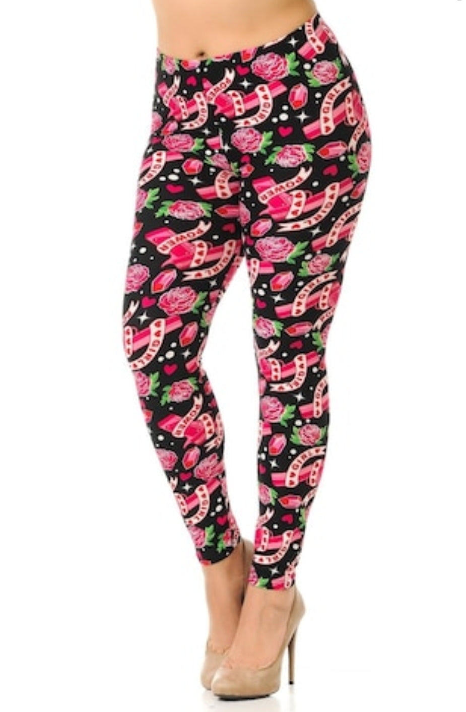 Girl Power Buttery Soft Brushed Leggings