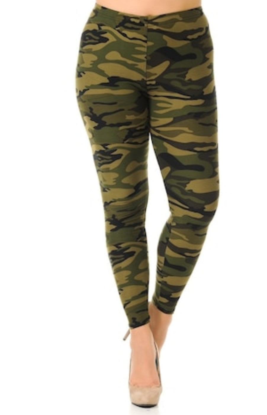 Camouflage Buttery Soft Brushed Leggings