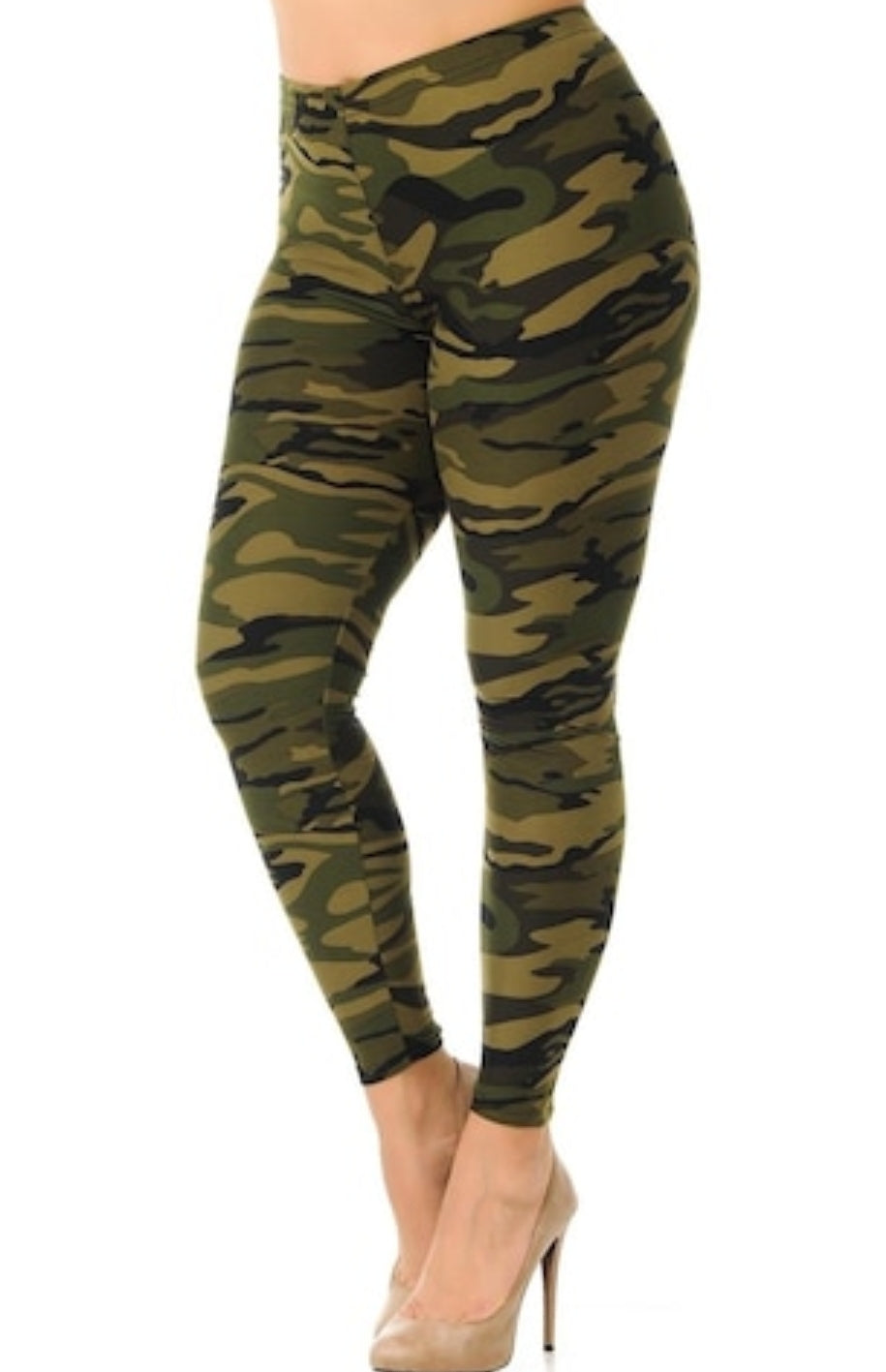 Camouflage Buttery Soft Brushed Leggings