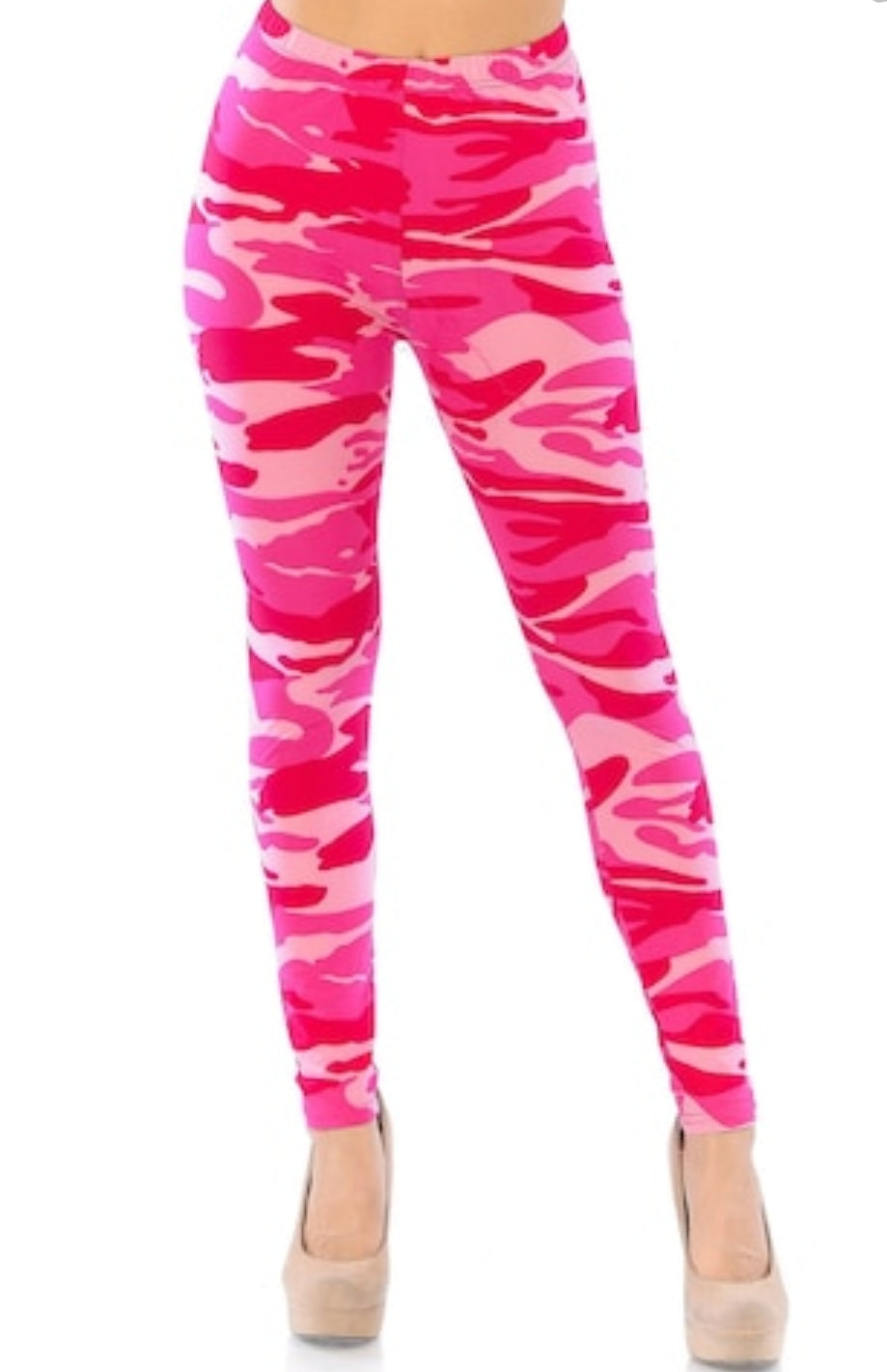 Camouflage Buttery Soft Brushed Leggings